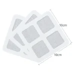 Lot de 10 Filtres Adhésifs Anti-Cheveux et Anti-Insectes pour Siphon de Sol (10x10cm) - Protection Drain Douche – Image 6