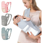 Porte-Bébé Kangourou Ergonomique et Respirant - Confort et Sécurité