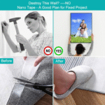 Ruban Adhésif Nano Tape Double Face (1.8Cmx3M) – Fixation Ultra Forte, Lavable & Réutilisable – Image 3