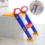 Réducteur de Toilette avec Marchepied pour Enfant - Siège d'Apprentissage Pliable, Stable et Sécurisé – Image 2