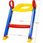 Réducteur de Toilette avec Marchepied pour Enfant - Siège d'Apprentissage Pliable, Stable et Sécurisé – Image 7