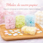 Savon en Feuilles Portatif – Soap Paper Parfumé |