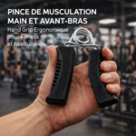 pince de musculation main et avant bras hand grip ergonomique pour fitness et rééducation