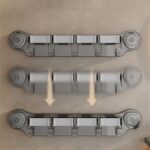 support mural universel pour balais et serpillères à ventouse organisateur de rangement suspendu avec crochets