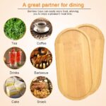 petit plateau en bois ovale