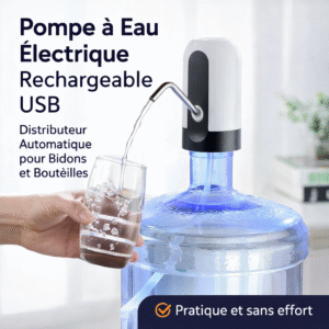 pompe à eau Électrique rechargeable usb distributeur automatique pour bidons et bouteilles