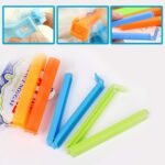 lot de 5 clips de fermeture alimentaire