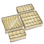 lot de 4 boites de rangement