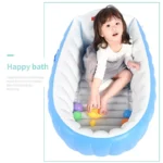 inflatable baby bath rose