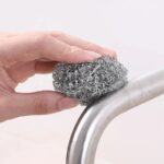 pack de 12 pcs brosse metalique vaisselle