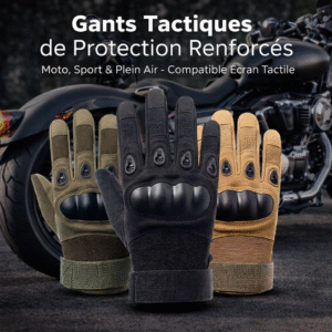 gants tactiques de protection renforcés – moto, sport & plein air – compatible Écran tactile