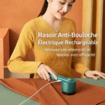 rasoir anti bouloche Électrique rechargeable rénovateur de vêtements & textiles premium