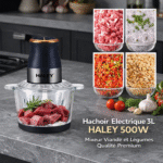 hachoir Électrique 3l haley 500w mixeur viande et légumes qualité premium
