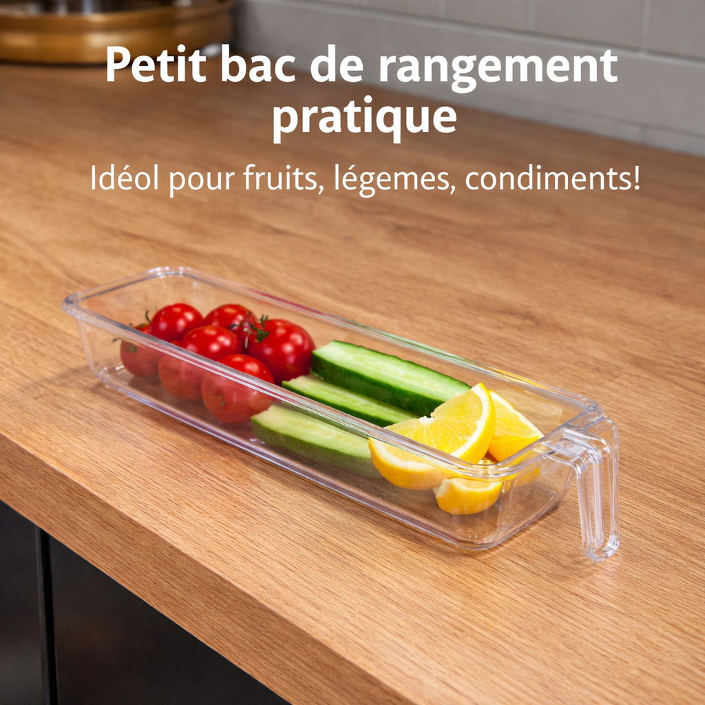 rangement transparent pour refrigerateur petit