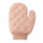 bath gloves saumon
