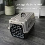 caisse de transport pour chats & petits chiens bleu ciel