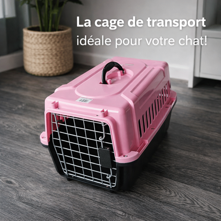 caisse de transport pour chats & petits chiens bleu ciel