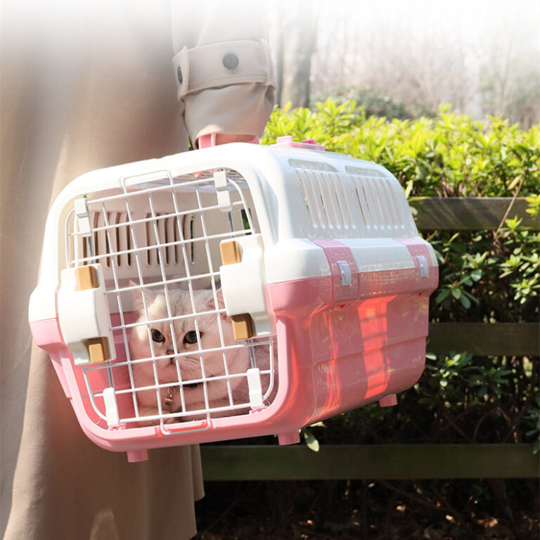 caisse de transport pour chats & petits chiens ouverture par le haut