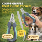 coupe ongles animaux & lime a ongles