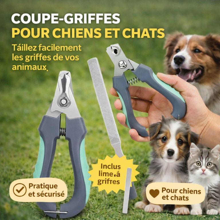 coupe ongles animaux & lime a ongles
